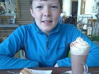 1523477101533  Rewarded with cake and hot chocolate.