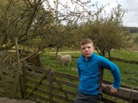 durham trip 044  Reflective pose : durham trip